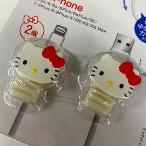 SANRIO HELLO KITTY cable protector for iphones!